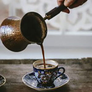 Parzenie kawy po turecku