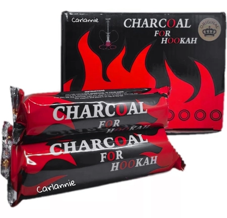 Węgielki do shishy samorozpalające Charcoal for hookah (karton 100szt)
