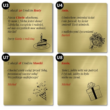 Pudełko na biżuterię z grawerem