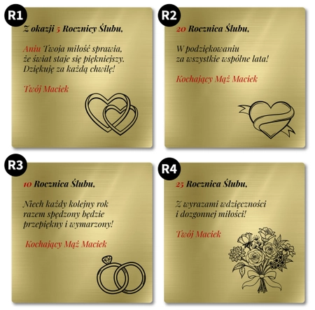 Pudełko na biżuterię z grawerem