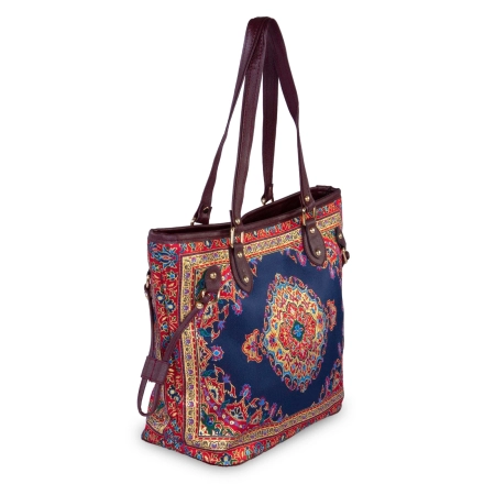 Duża torebka z uszami na ramię