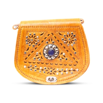 Torebka skórzana - Ciepłe Serce Maroka