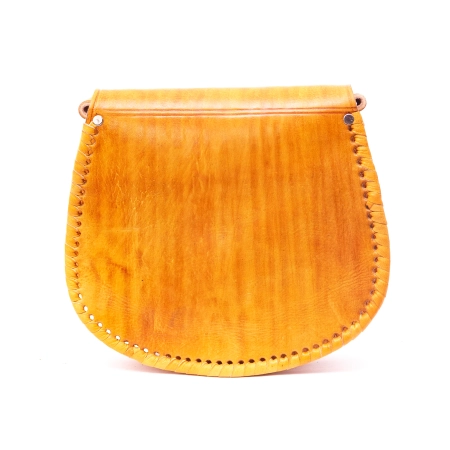 Torebka skórzana - Ciepły Świt Pustyni