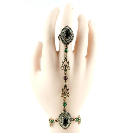 Bransoletka zakładana na palec