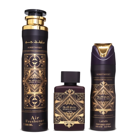 Zestaw prezentowy Lattafa Badee Al Oud Amethyst Collection
