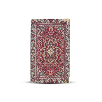 Mały notes orientalny 14 x 8,5 cm - czerwony wzór