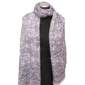 Szal z kaszmiru Blink Blink - Blask Sułtańskich Ornamentów