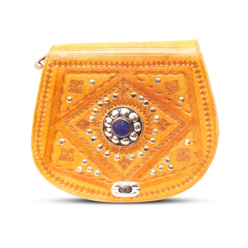 Torebka skórzana - Ognista Medyna