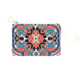 Gobelinowa saszetka z wzorem inspirowanym orientalną mozaiką