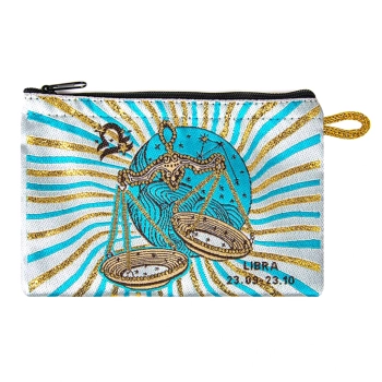 Haftowana saszetka znak zodiaku WAGA