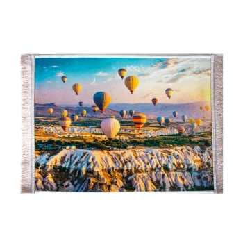 Dywanik dekoracyjny Kapadocja z motywem balonów 40 x 30 cm