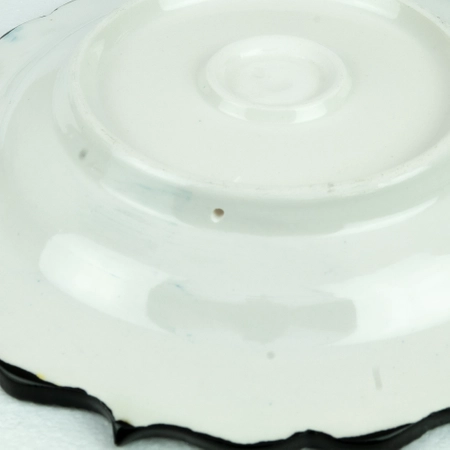 Ręcznie zdobiony talerz ceramiczny 30 cm