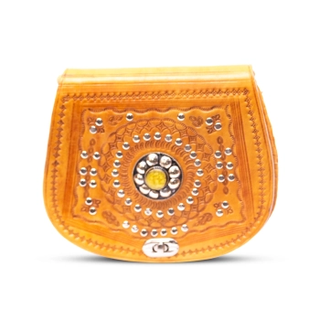 Torebka skórzana - Zmierzch Chefchaouen