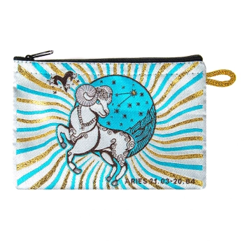 Haftowana saszetka znak zodiaku BARAN