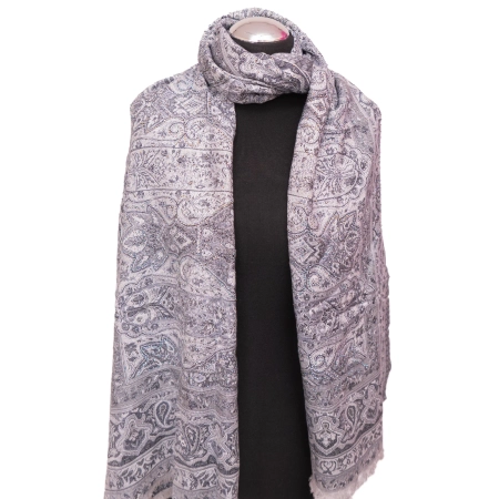 Szal z kaszmiru Blink Blink - Blask Sułtańskich Ornamentów