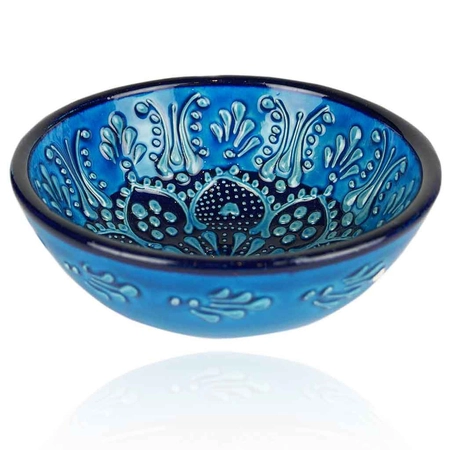 Niebieska ceramiczna miseczka - 12cm