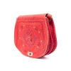 Torebka skórzana - Czerwona Rapsodia