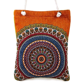 Gobelinowa torba z motywem mandali