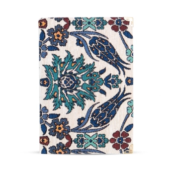 Notes gobelinowy z orientalnym wzorem kwiatowym 20 x 14 cm