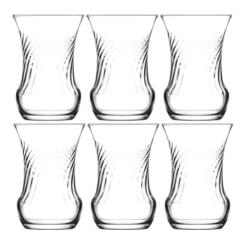 Szklanki do herbaty tureckiej LAV Inci 6 sztuk 105 ml