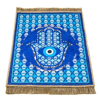 Mały dywanik bambusowy z frędzlami - Moc Hamsy