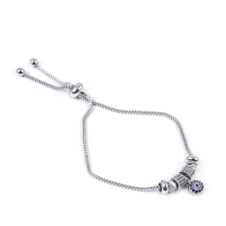 Subtelna bransoletka z brązu z motywem oka proroka