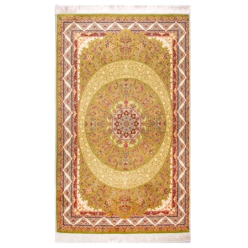 Dywan bambusowy z orientalnym wzorem 115 x 70 cm