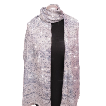 Szal z kaszmiru Blink Blink - Iskry Wschodnich Marzeń