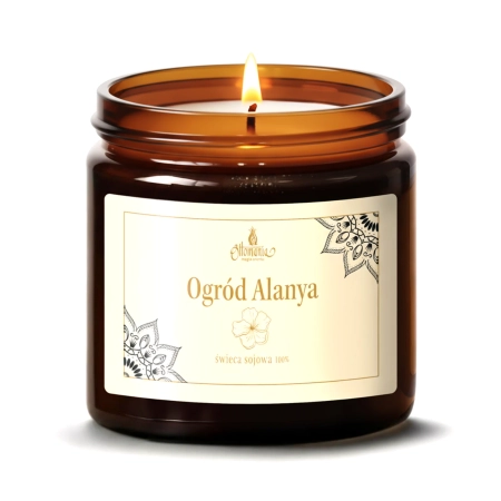 Świeca sojowa - OGRÓD ALANYA