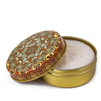 Mydło naturalne w ozdobnym pojemniku