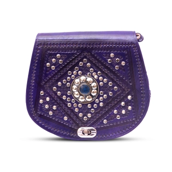 Skórzana torebka - Niebo Maghrebu