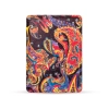 Otwierane kieszonkowe lusterko w orientalne kolorowe wzory - Płomień bazaru