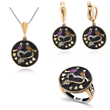 Srebrny komplet Wieczór w Stambule - Blask Orientu