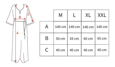 Galabija arabska - Mgły nad Atlasem