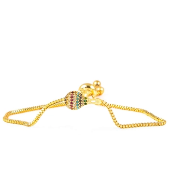 Bransoletka z brązu z motywem balonu znad Kapadocji