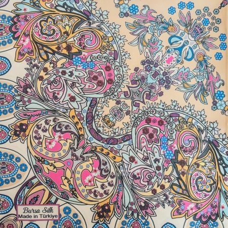 Apaszka orientalna w stylu tureckim 55 x 55 cm