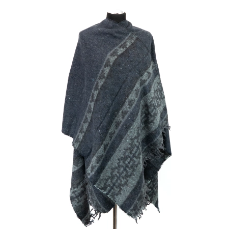 Tureckie ponczo z nacięciem - Milczący Ornament