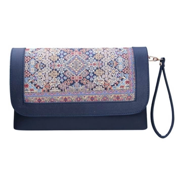 Kopertówka ze złotym wzorem