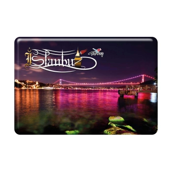 Magnes na lodówkę z widokiem na Stambuł