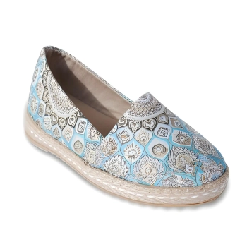 Espadryle niebieskie typu TOMS