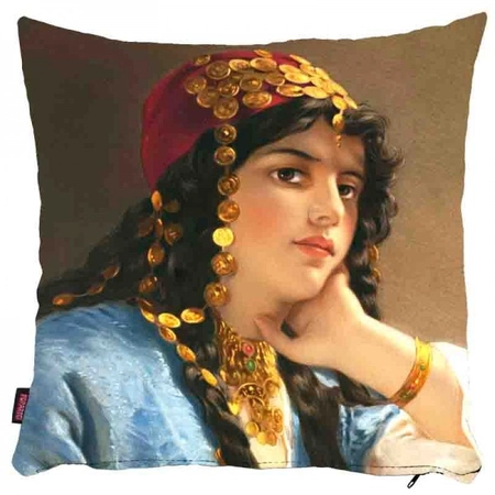 Osmański portret kobiety - poszewka na poduszkę