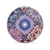 Okrągłe kieszonkowe lusterko w orientalne geometryczne wzory - Pałacowy Wzór