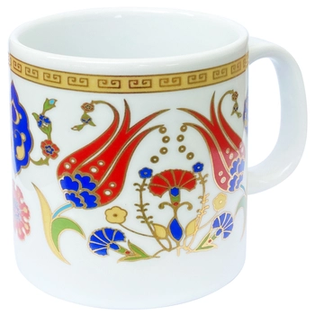 Kubek porcelanowy ręcznie zdobiony 250ml