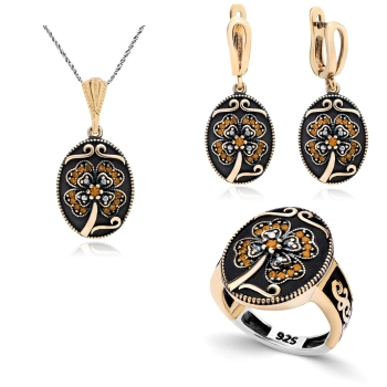 Owalny komplet Wieczór w Stambule - Pożegnanie Słońca