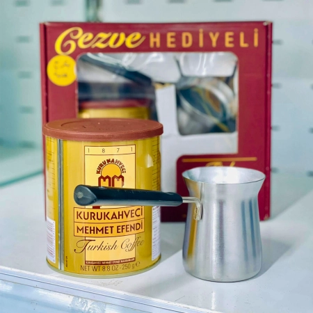 Zestaw kawa Mehmet Efendi 250 g + Tygielek