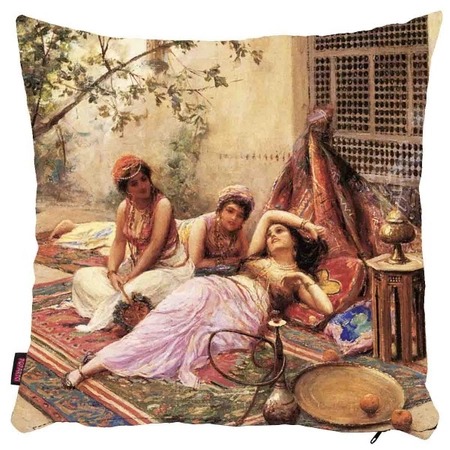 Osmańskie kobiety w zagajniku - poszewka na poduszkę