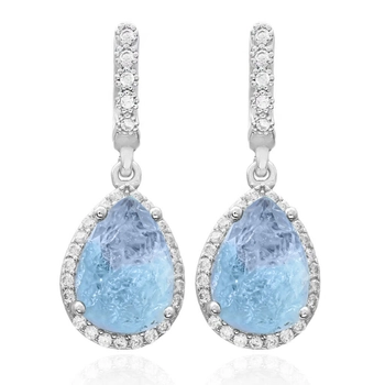 Kolczyki z niebieskim turmalinem paraiba