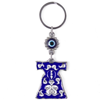 Metalowy brelok do kluczy z turecko-osmańskim kaftanem