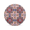 Okrągłe kieszonkowe lusterko w orientalne mozaikowe wzory - Ogród Ornamentów