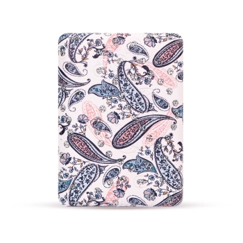 Otwierane kieszonkowe lusterko z motywem paisley - Deszcz z Izmiru